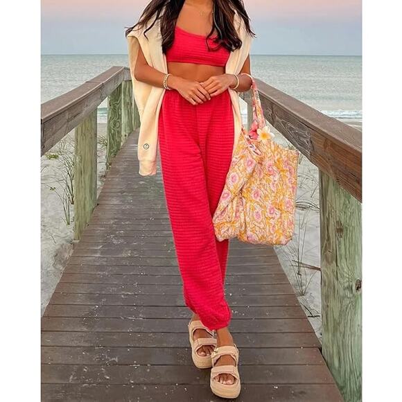 NWT SOVANYOU Women Raffia Sandals Woven Open Toe Straw Rattan Slingback-9.5 - Picture 5 of 6